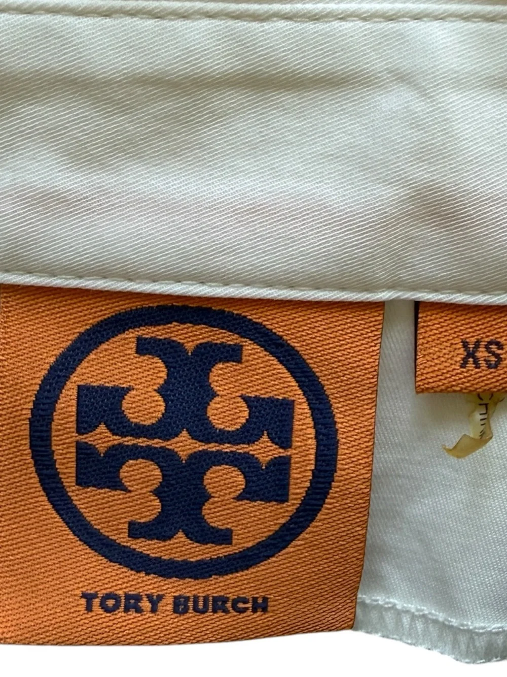 Tory Burch Oatmeal Wool Linen Sweater Tunic Peter Pan Collar XS 3/4 Sleeve
